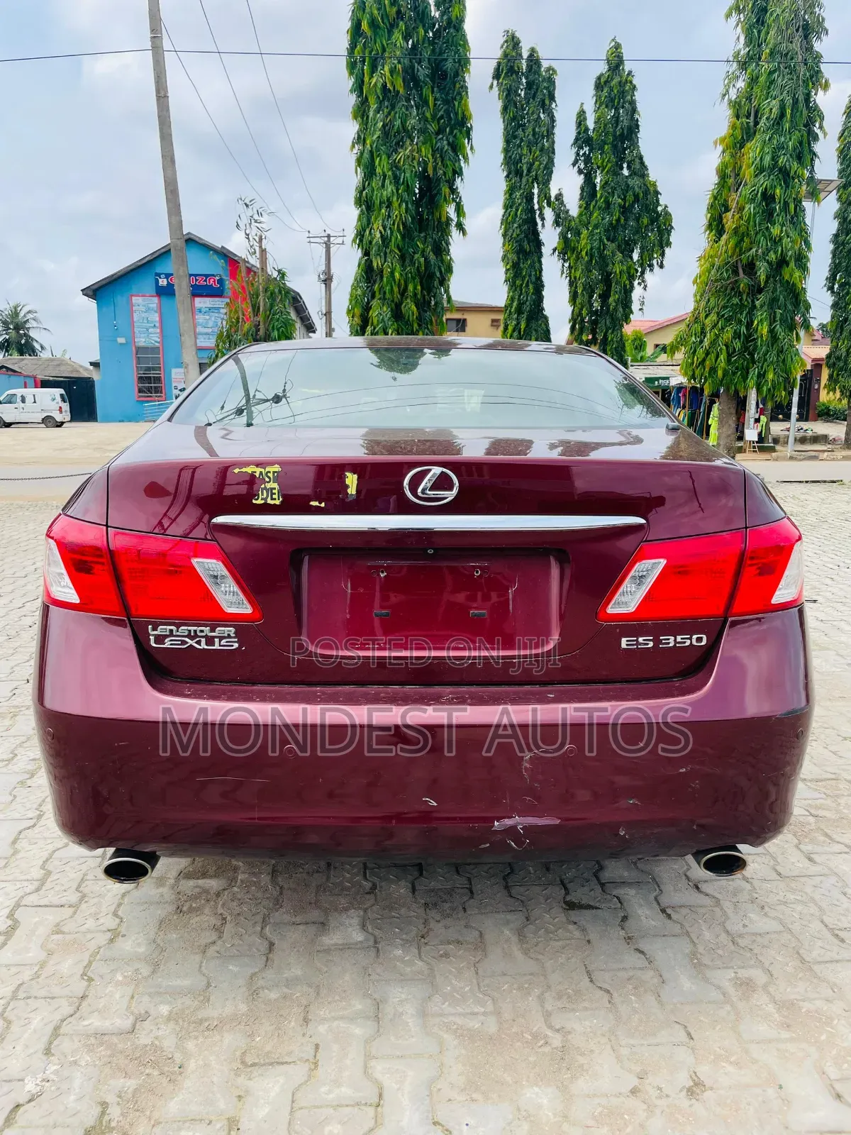 Lexus ES 350 2008 Burgundy
