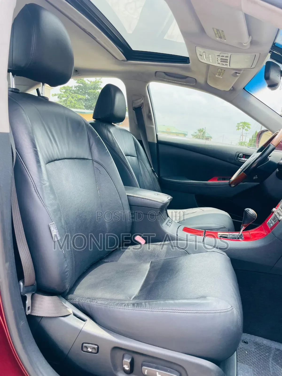 Lexus ES 350 2008 Burgundy