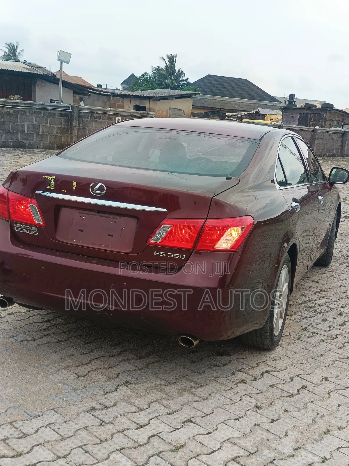 Lexus ES 350 2008 Burgundy