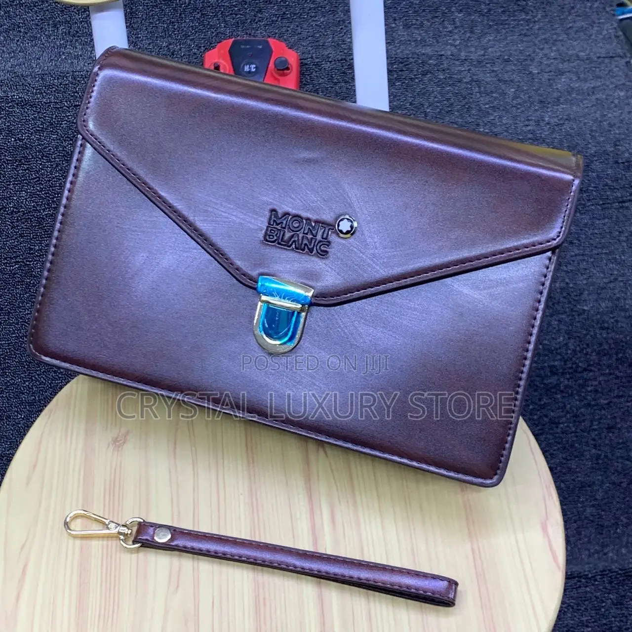 Mont Blanc Quality Luxury Men Arm Purse