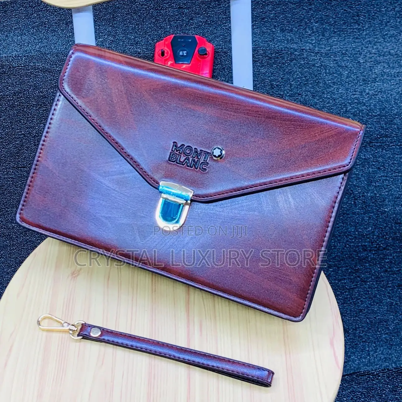 Mont Blanc Quality Luxury Men Arm Purse