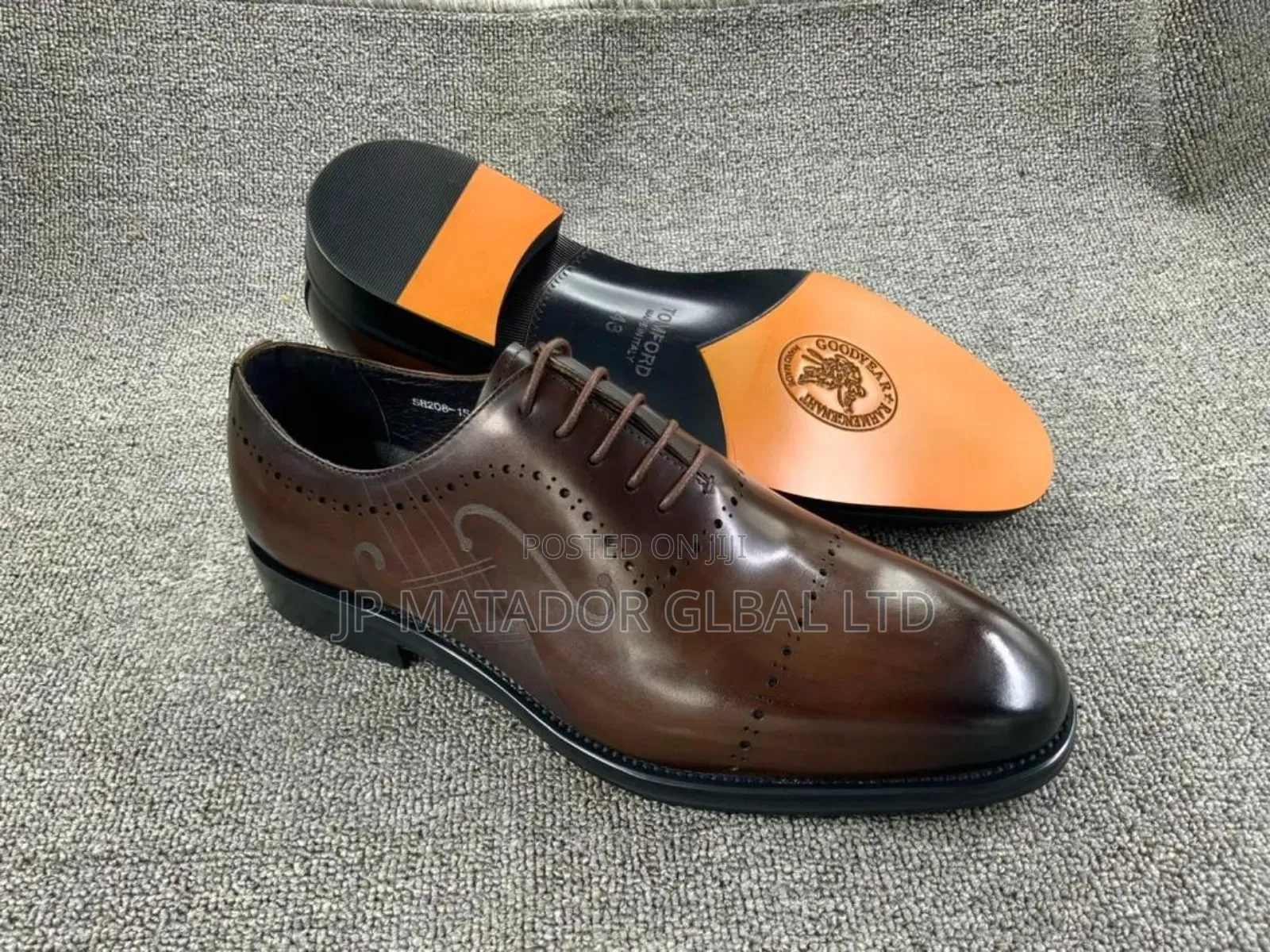 New Tomford Men's Leather Shoes