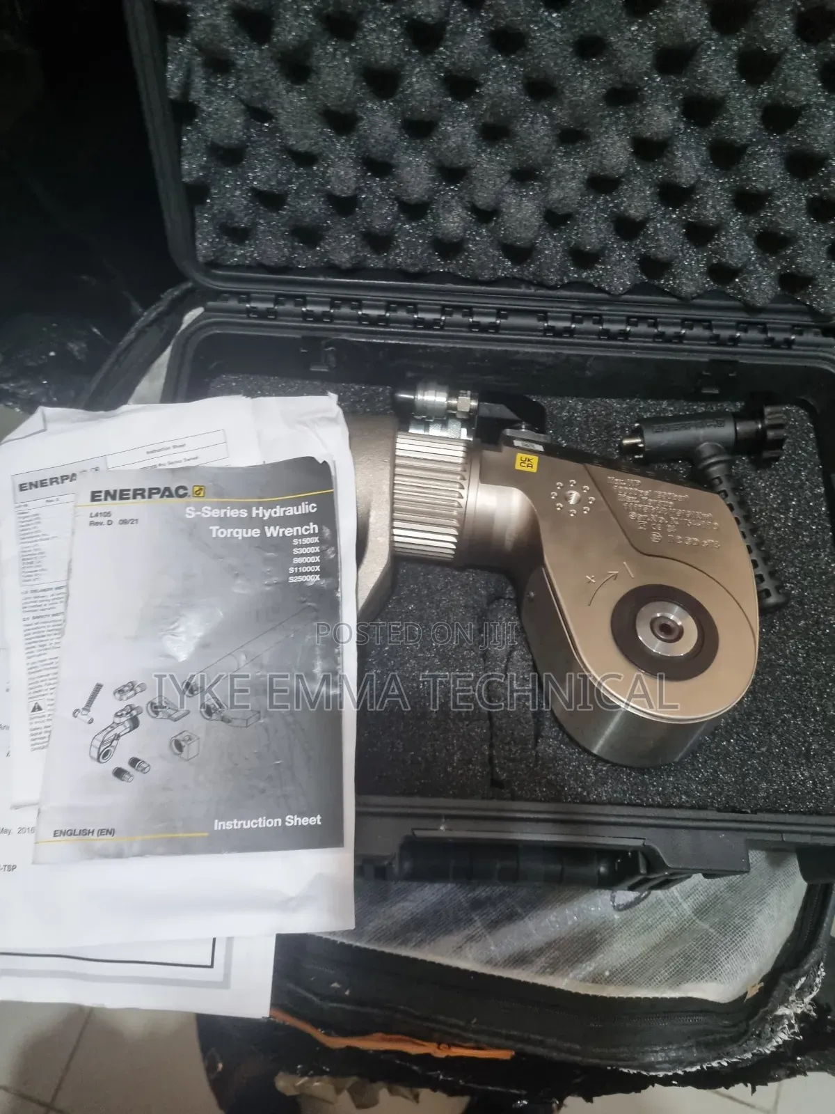 Enerpac S11000x Square Drive Hydraulic Torque Wrench 11/2 In