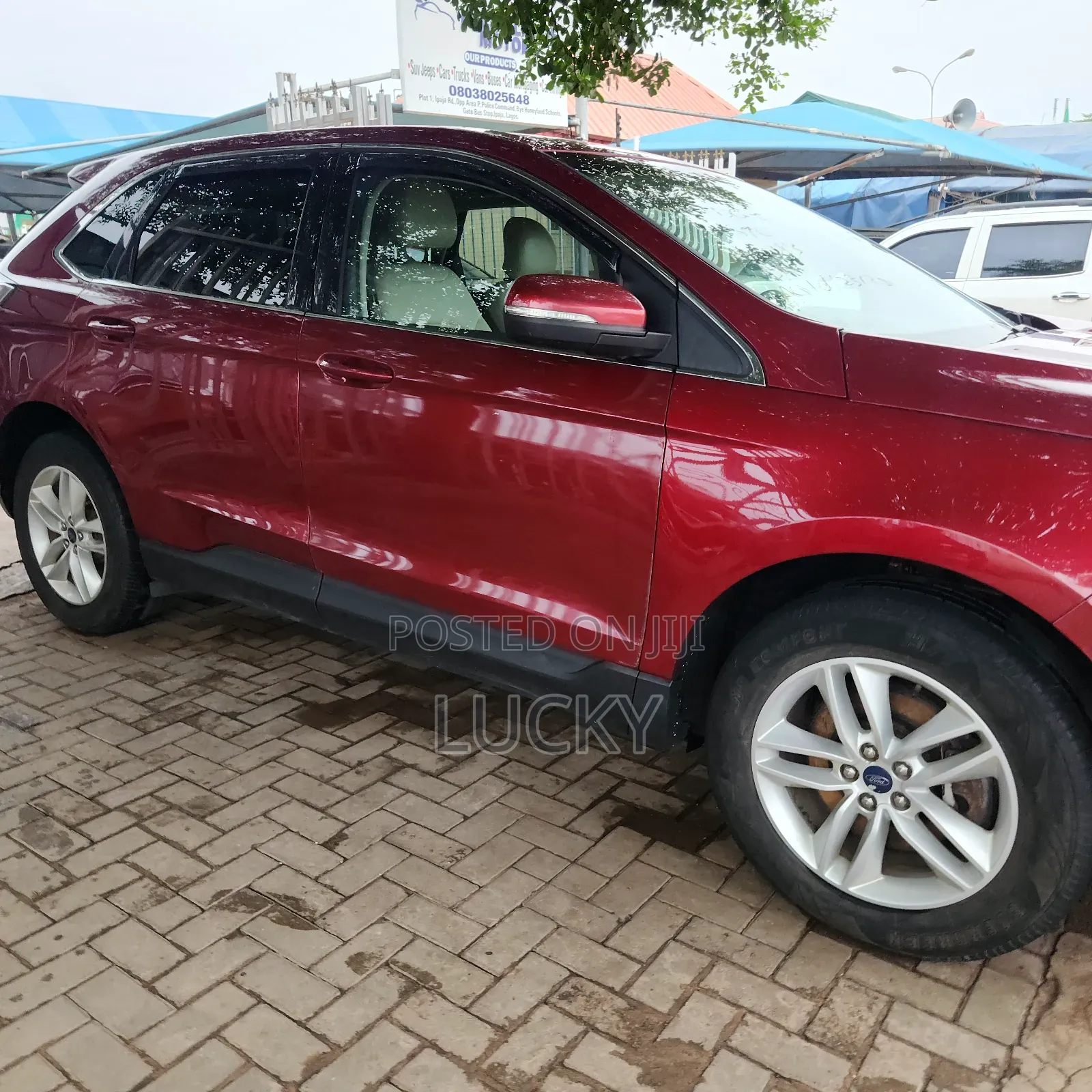 Ford Edge Sport 4dr SUV (2.7L 6cyl Turbo 6A) 2015 Red