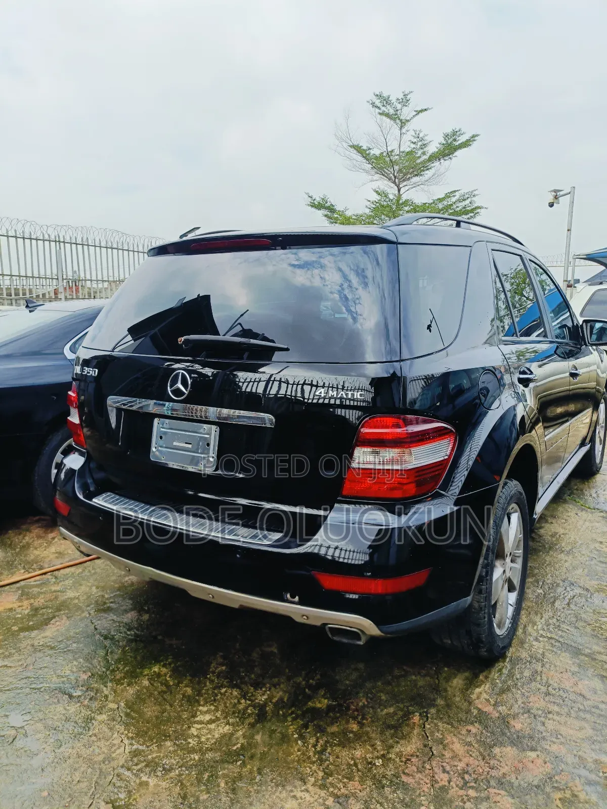 Mercedes-Benz M Class ML350 AWD 4MATIC 2009 Black
