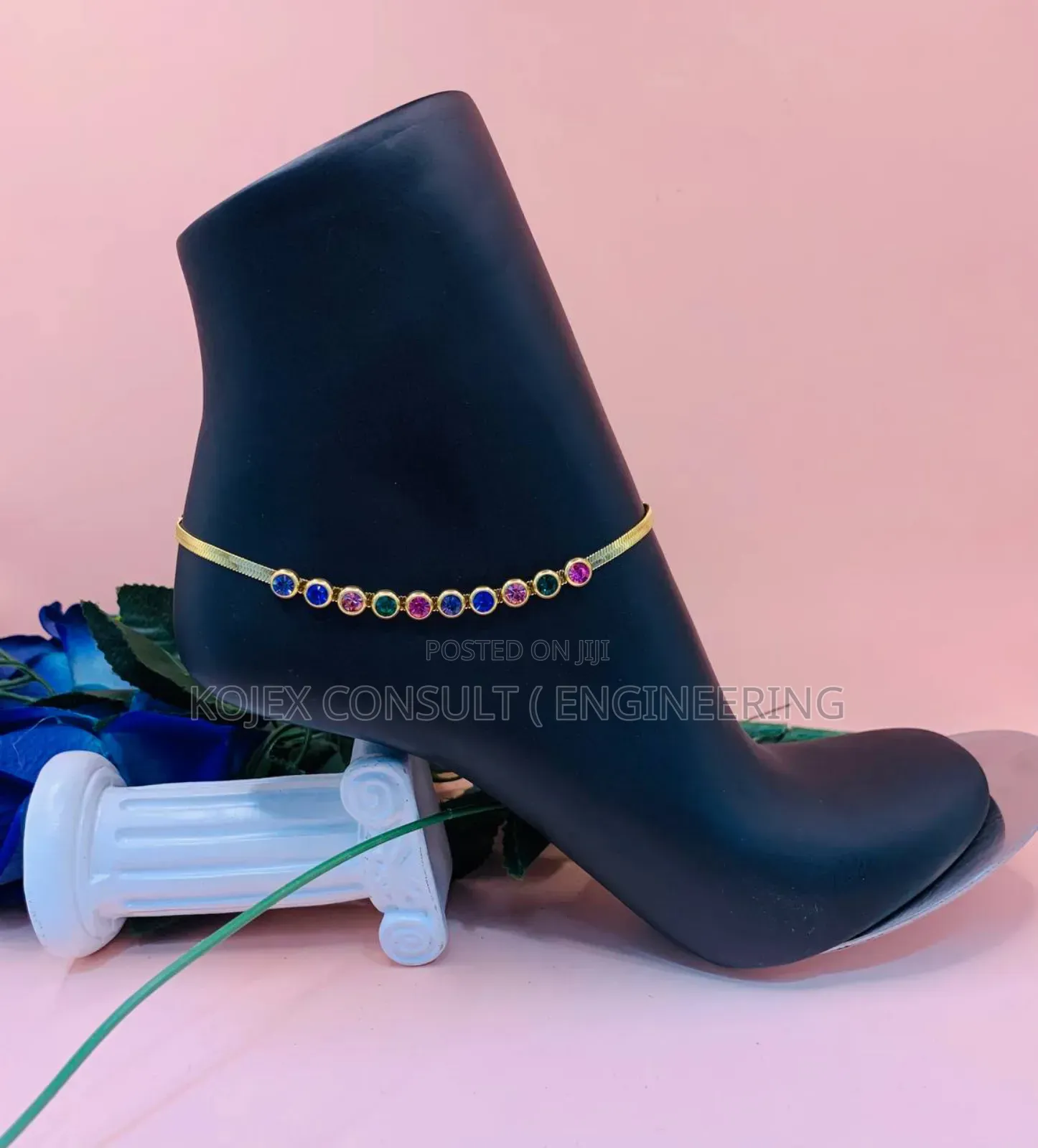 Chain Anklets for Women Luxury Ankle Bracelet on Leg Female