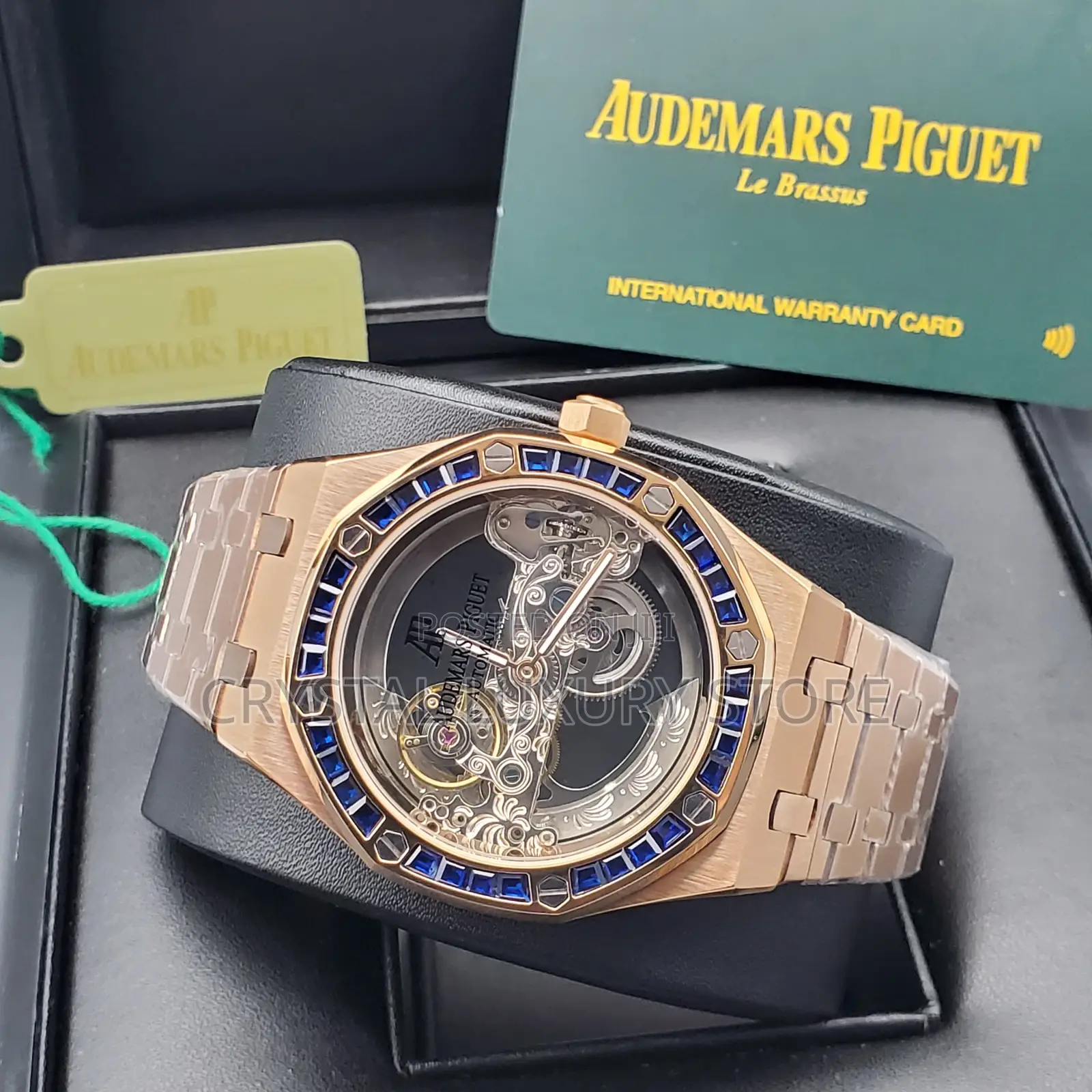 Audemars Piguet Quality Luxury Men Chain Strap Wristwatch