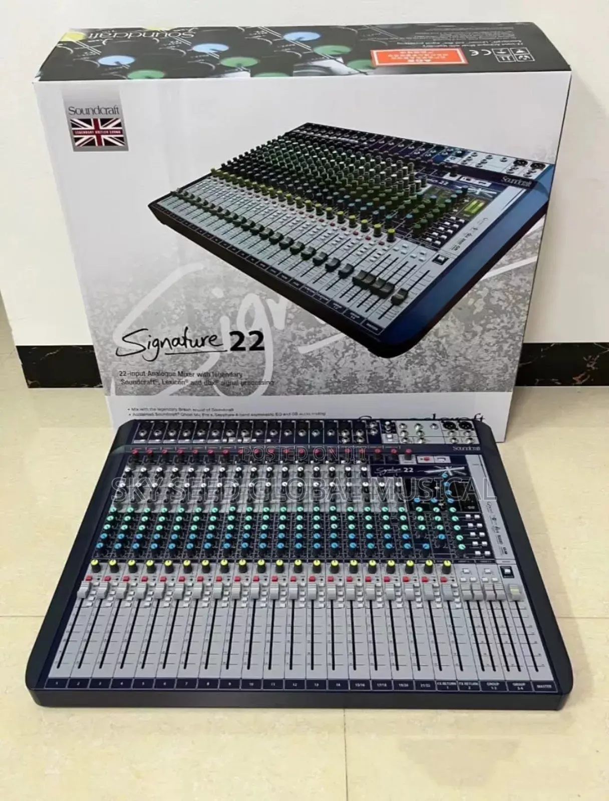 Original 22soundcraf Signature Mixer