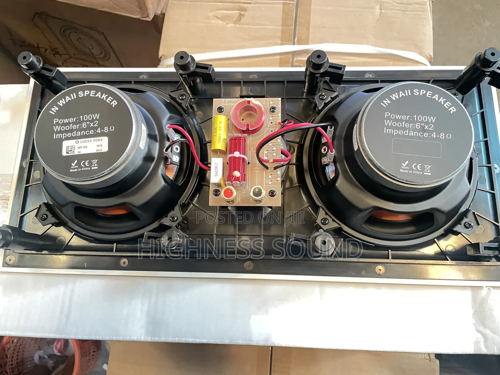 Double Face With Twitter Inwall Speaker 200watts