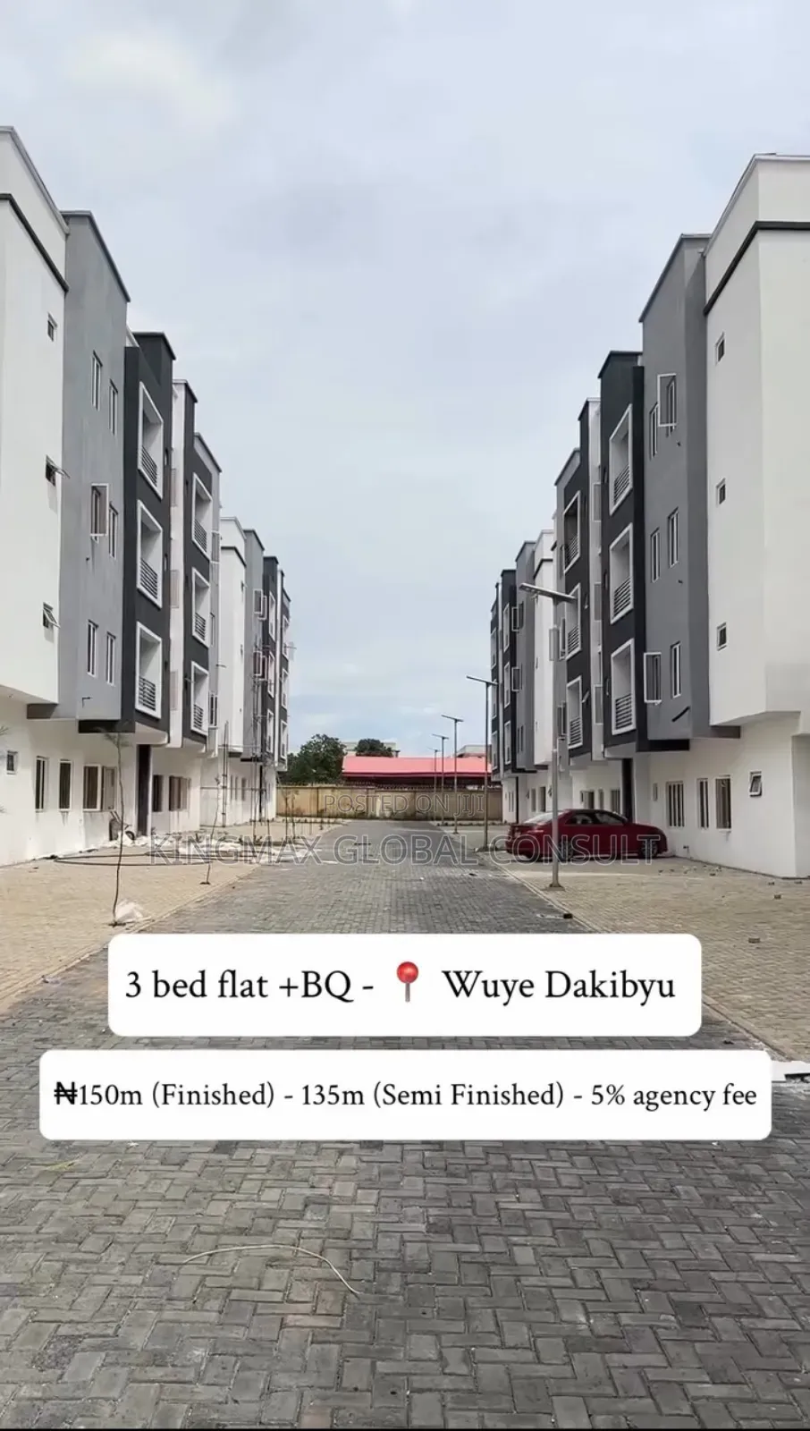 3bdrm Apartment in Wuye Dakibiyu Abuja for sale
