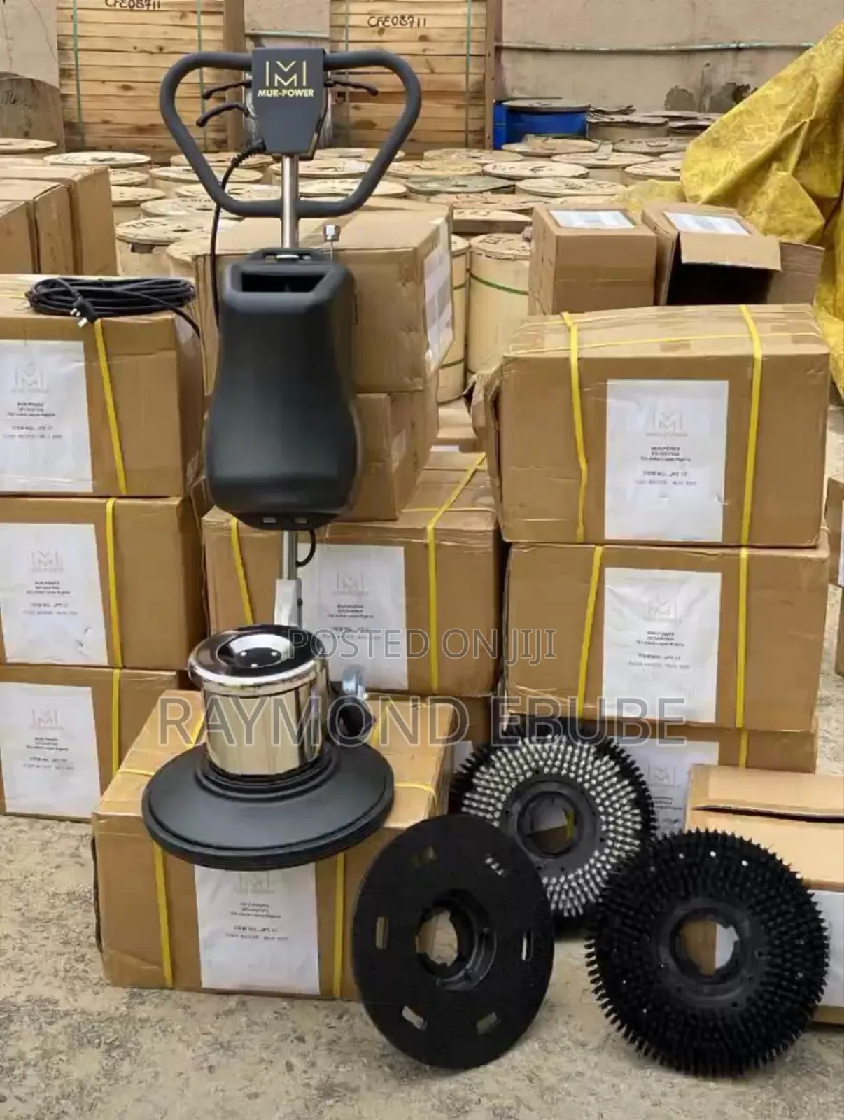 Mur-Power Floor Scrubber