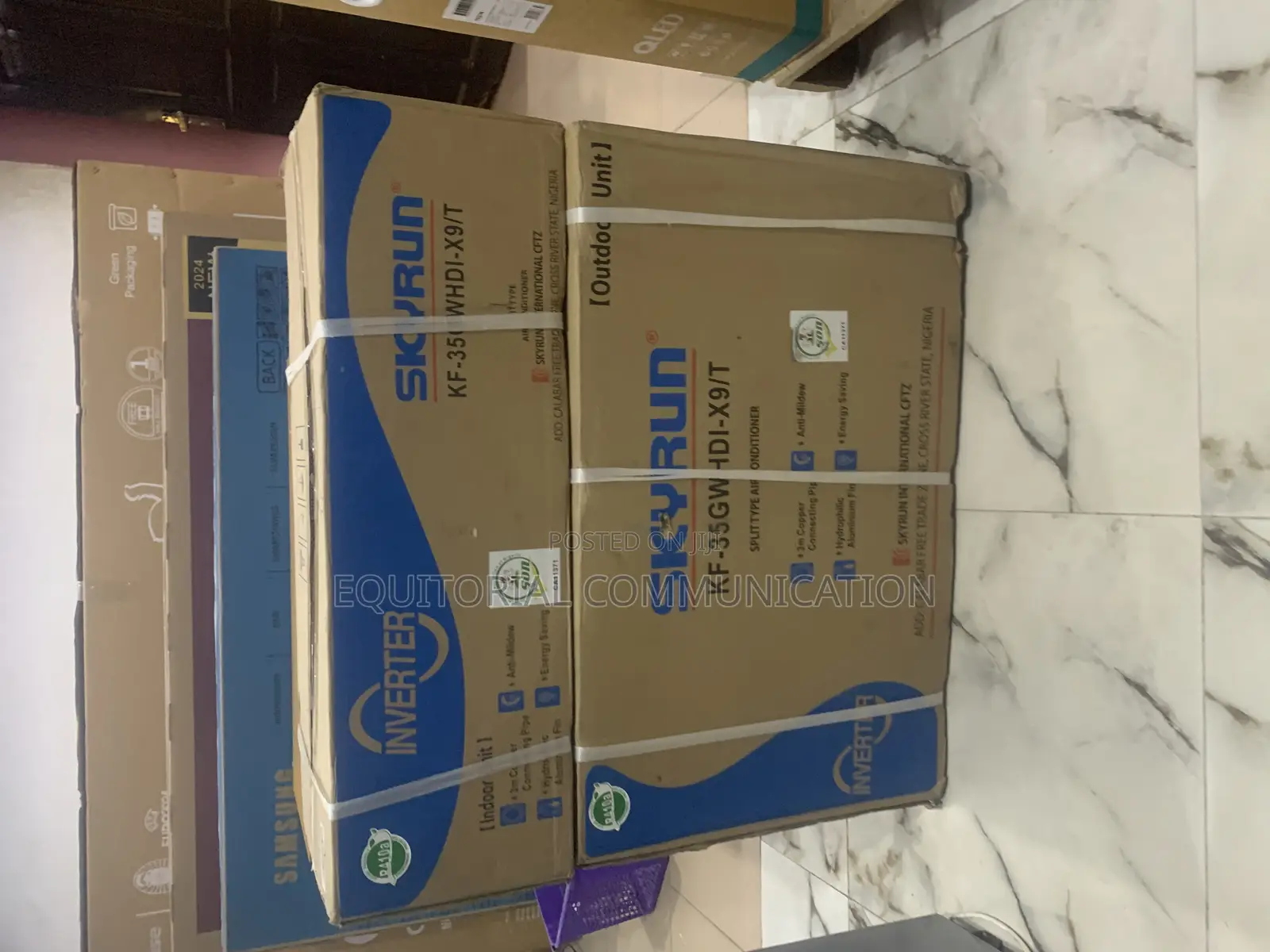 Skyrun 1.5hp Split Inverter Ac - Brand New