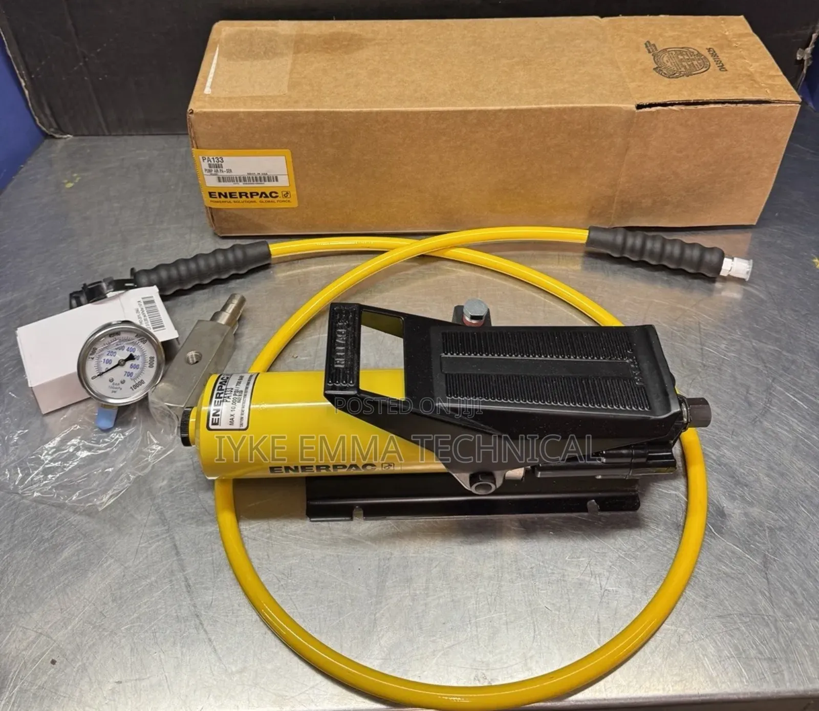 Enerpac Pa133, Air Hydraulic Pump Foot 10,000 Psi