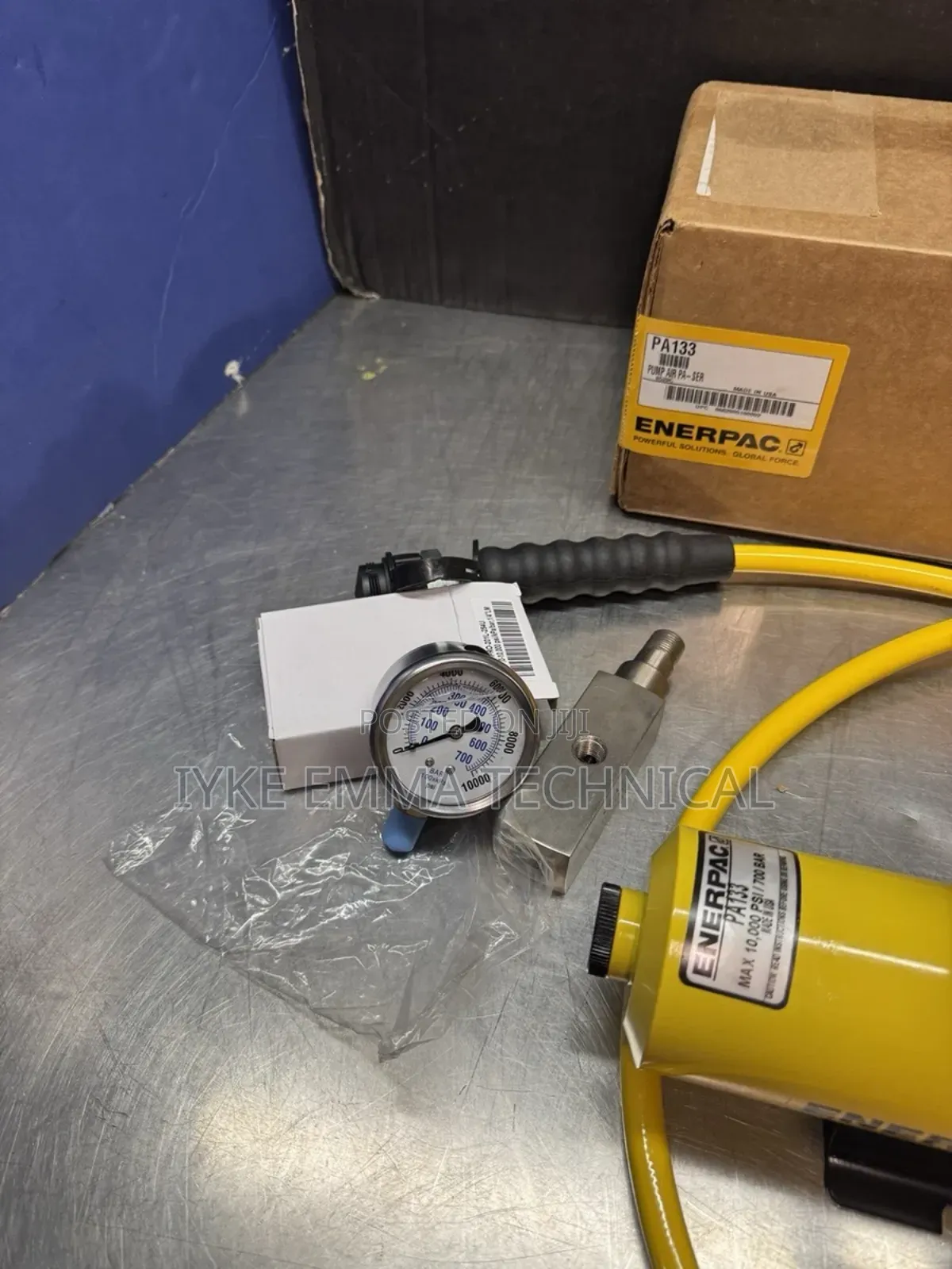 Enerpac Pa133, Air Hydraulic Pump Foot 10,000 Psi