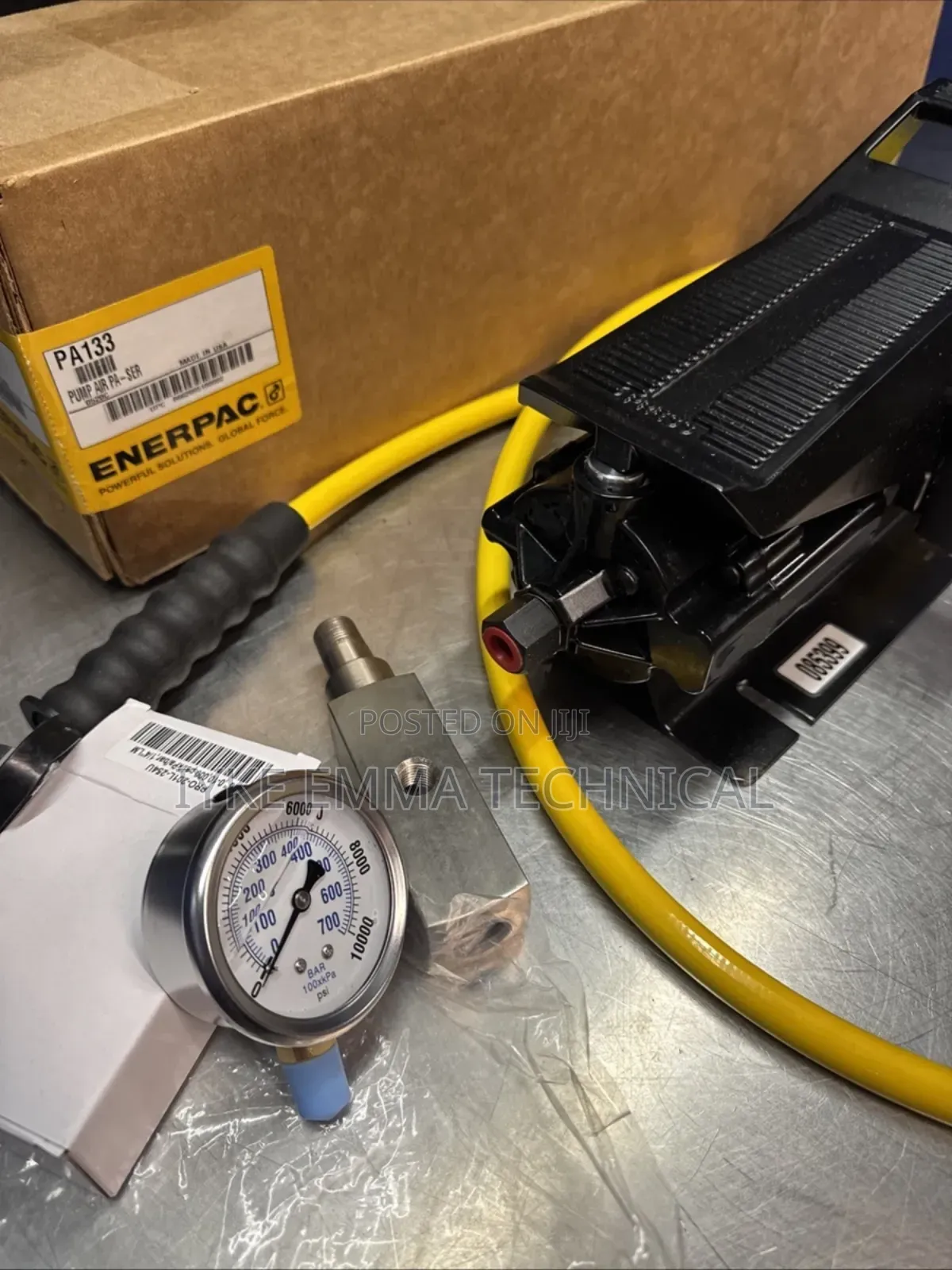 Enerpac Pa133, Air Hydraulic Pump Foot 10,000 Psi