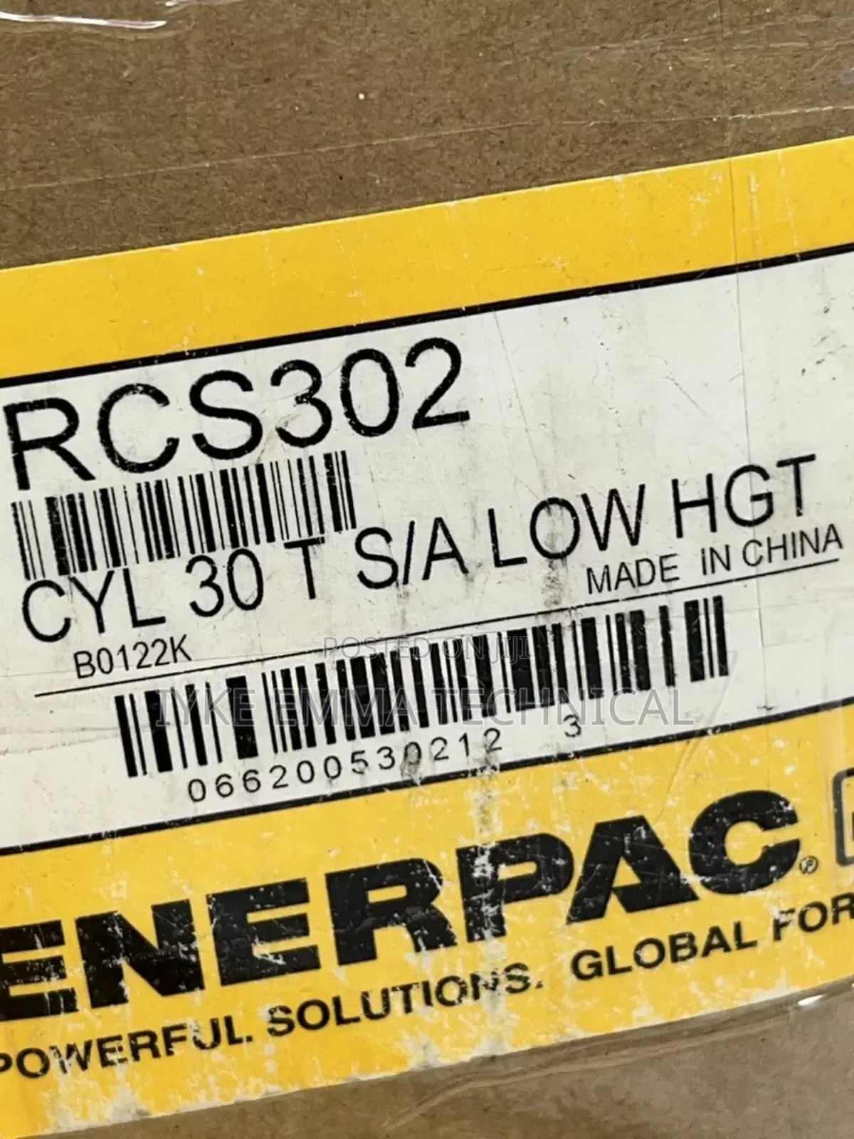 Enerpac RCS 302 30 Ton Hydraulic Cylinder Jax