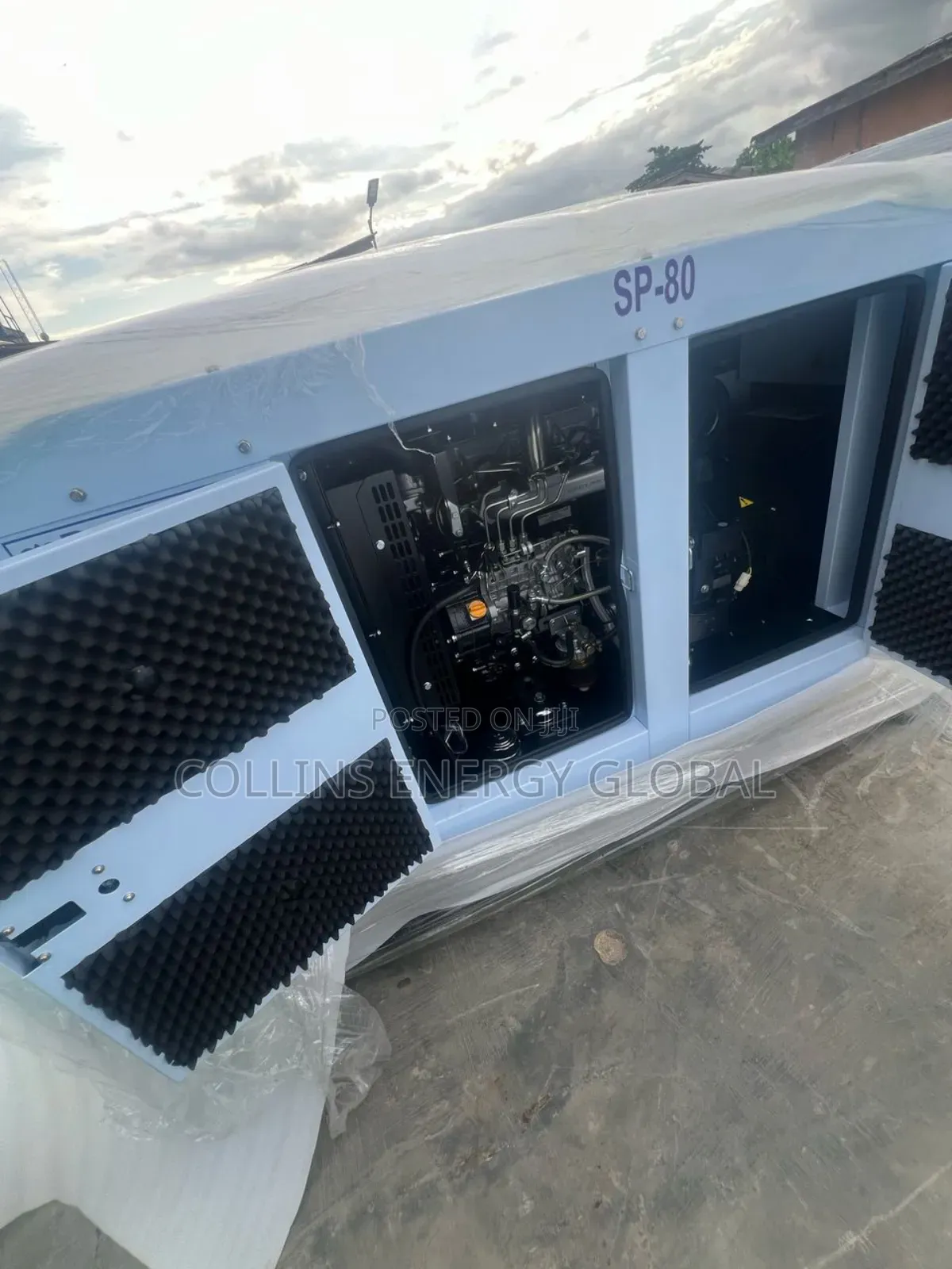 80kva Uk Perkins Soundproof Copper Coil Generator