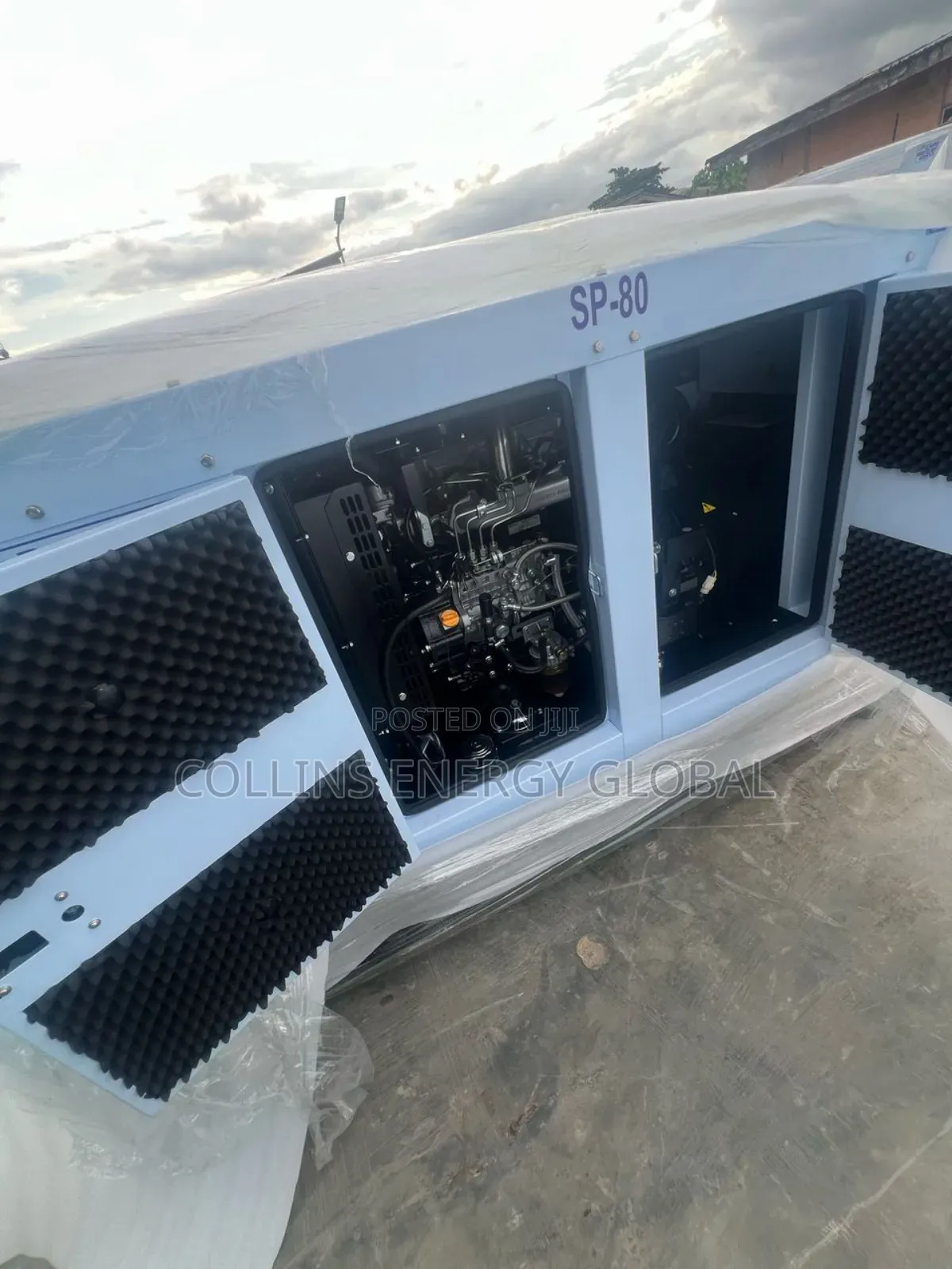80kva Uk Perkins Soundproof Copper Coil Generator