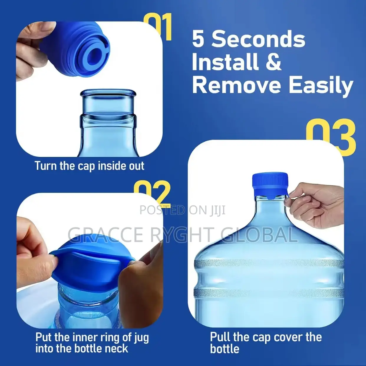 Silicone Cway Bottle Cap Cover