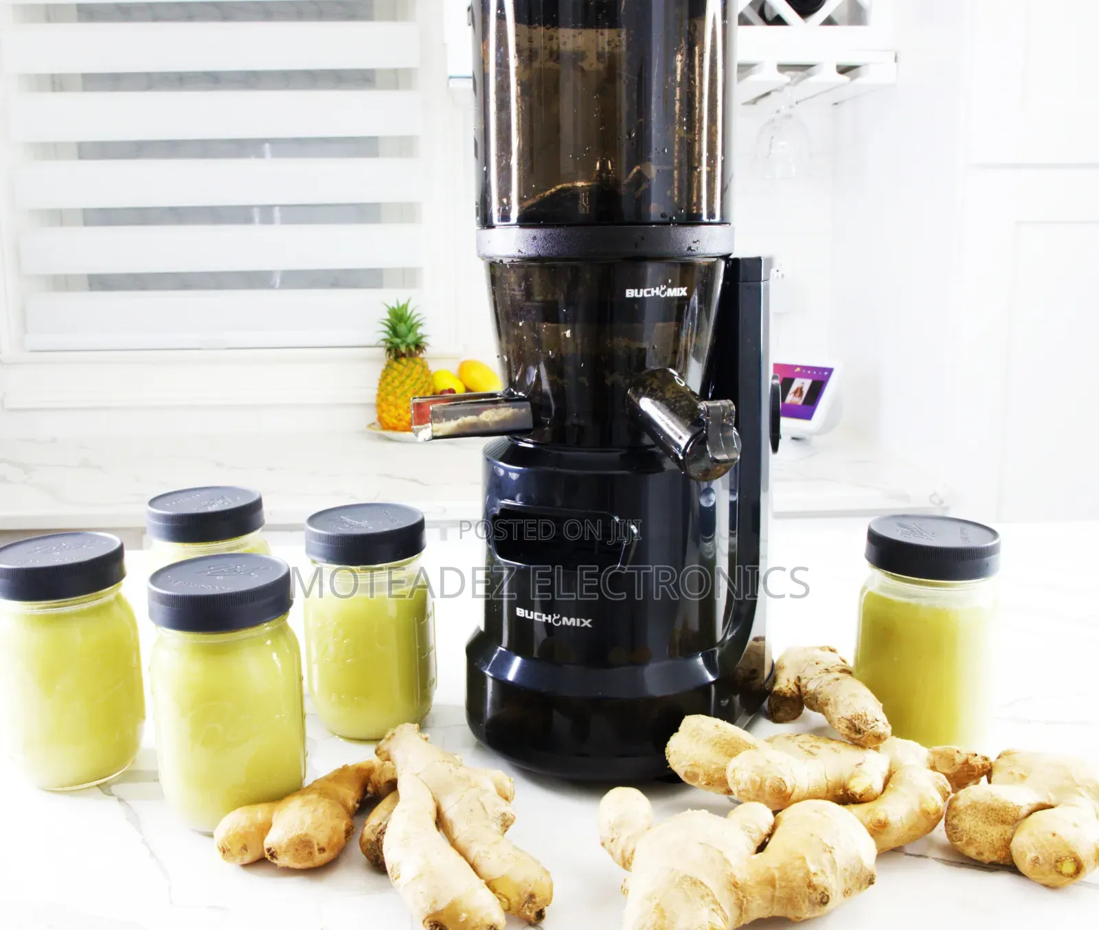 Buchymix 230w High Performance Hand Free Cold Pressed Slow Juicer Bj20