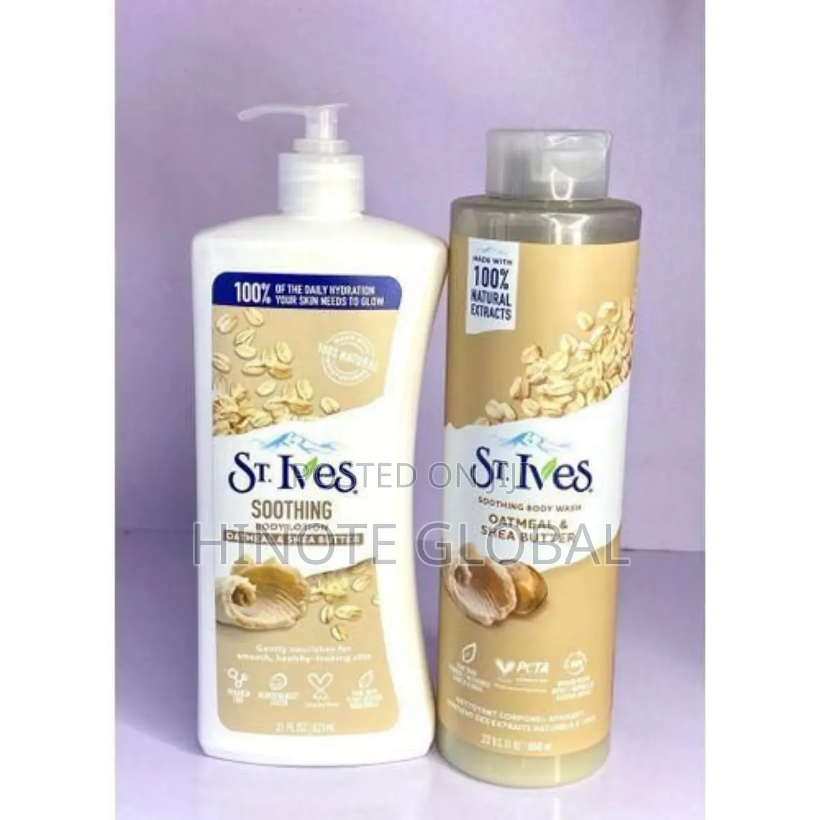 St Ives Oatmeal Shea Butter Soothing Body Lotion and Body