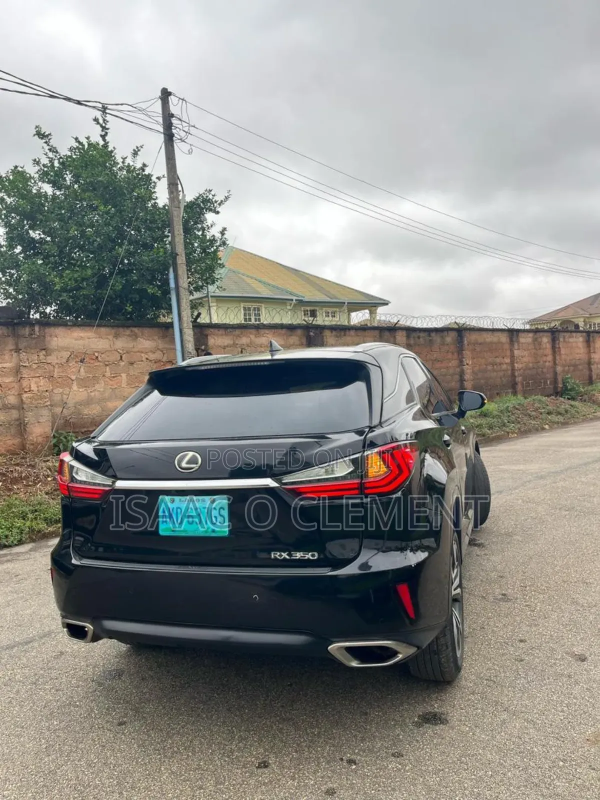 Lexus RX 350 F Sport AWD 2018 Black