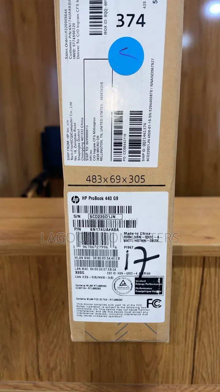 New Laptop HP ProBook 440 G9 16GB Intel Core I7 SSD 512GB
