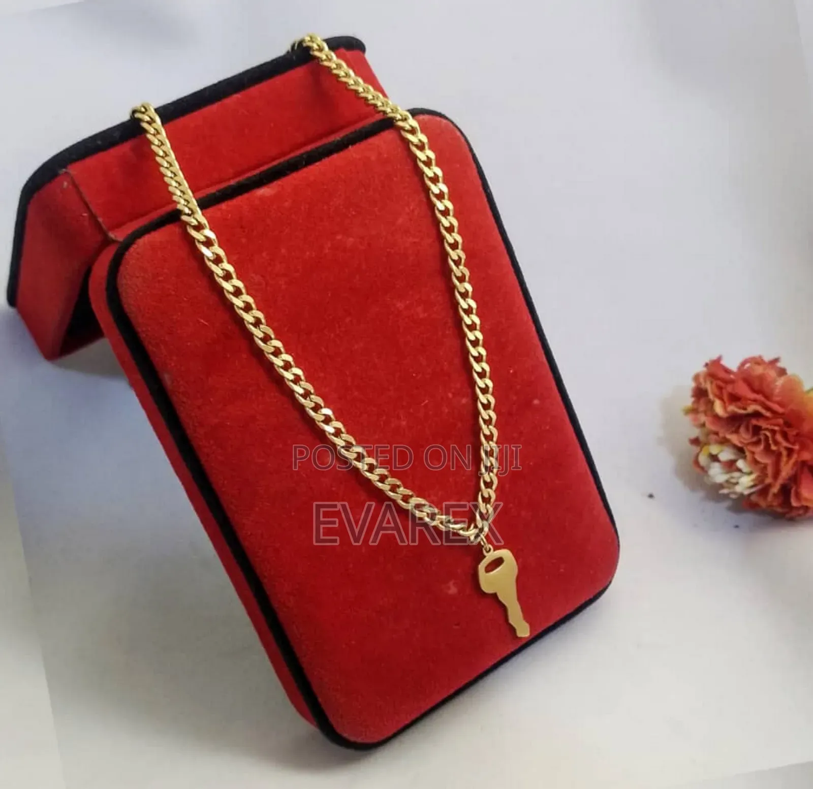 Unique Unisex Key Necklace, Non Tarnish