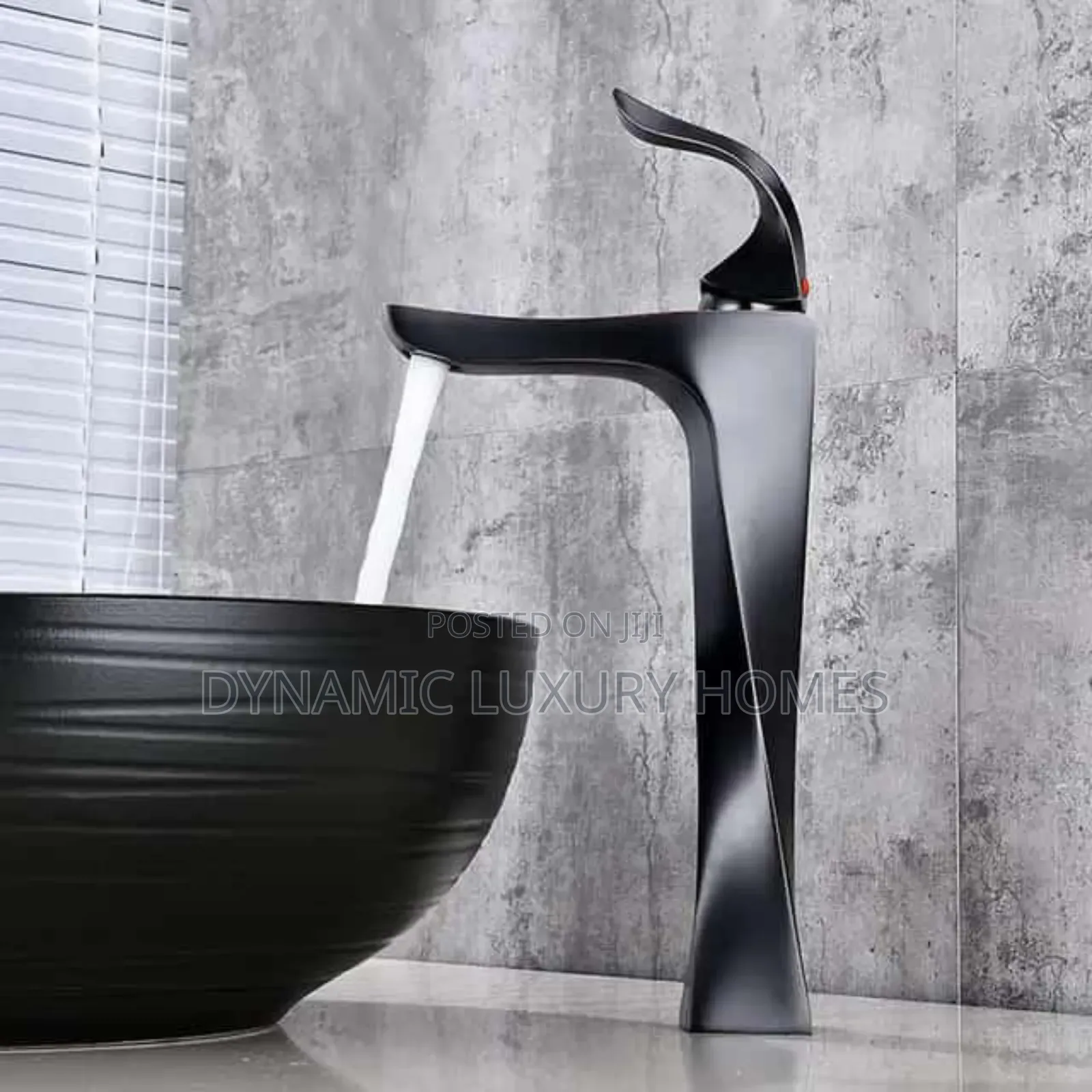 High Quality Black Basin Mixer Tap