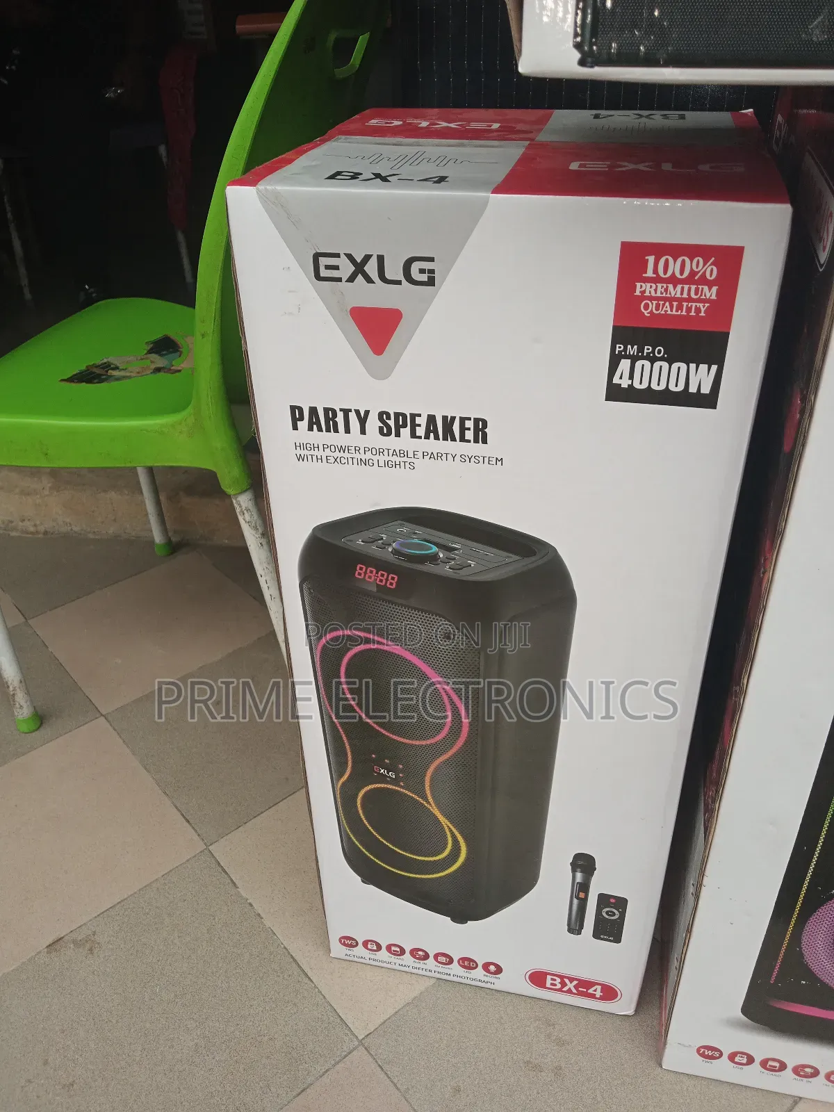Exlg Party Speaker 4000watts
