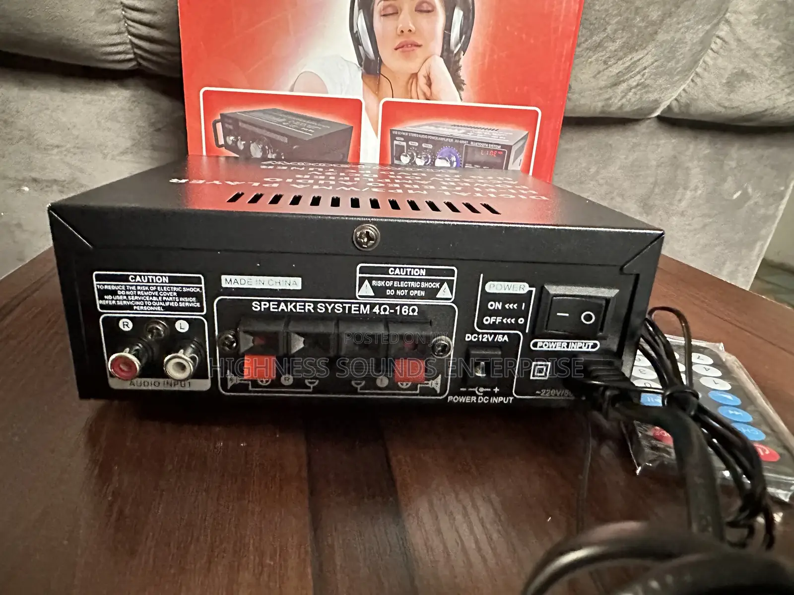 Portable Stereo Amplifier