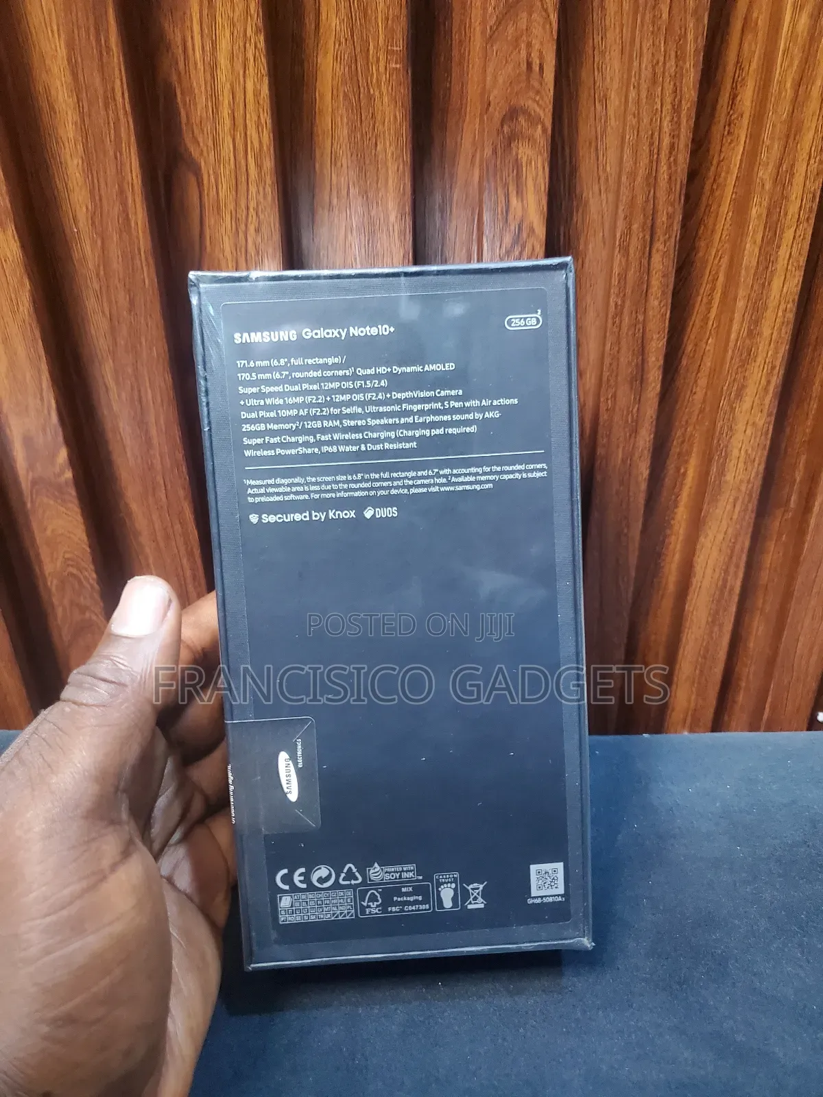 New Samsung Galaxy Note 10 Plus 256 GB Black