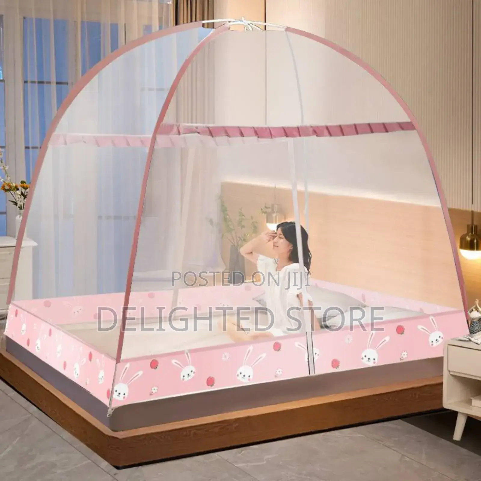 New Modern Foldable Round Mosquito Net (6by6ft) Other Sizes Available