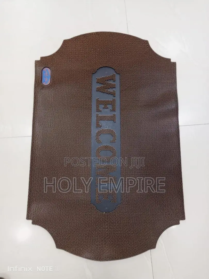 Heavy Duty Hole Door Mat Traffic Areas With Slip-Resistant