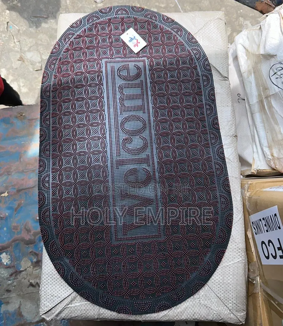 Heavy Duty Hole Door Mat Traffic Areas With Slip-Resistant