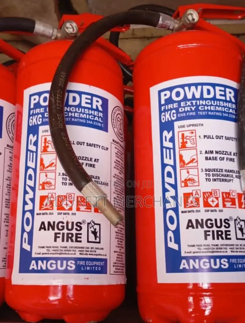 6kg Fire Extinguisher (Dcp Powder)