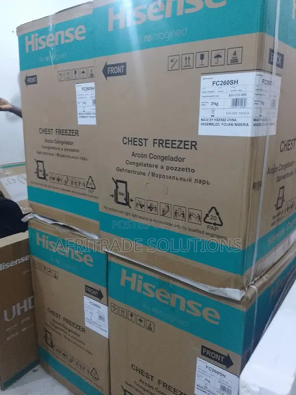 Hisense Fc260sh – Manual Temp Control Fast Freeze