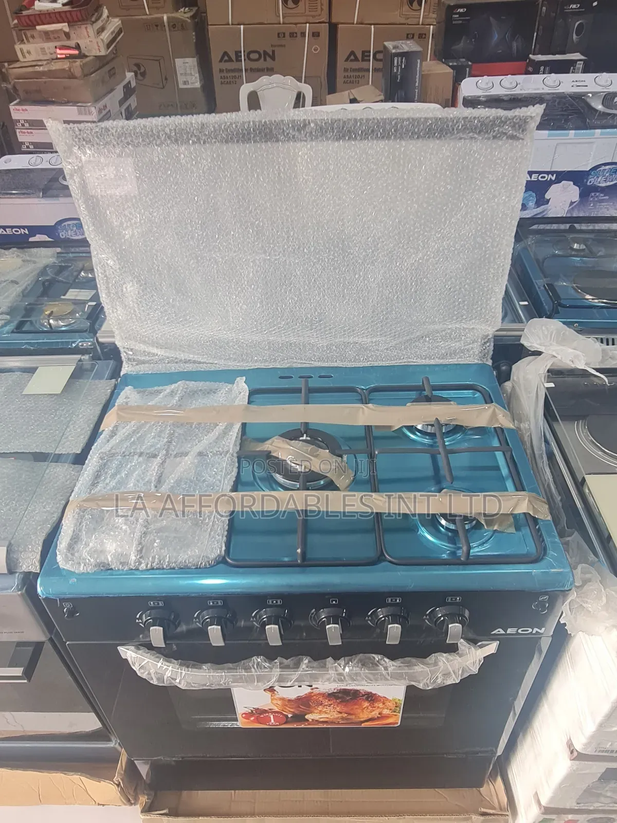 Aeon Five Burner Gas Cooker Agc9050