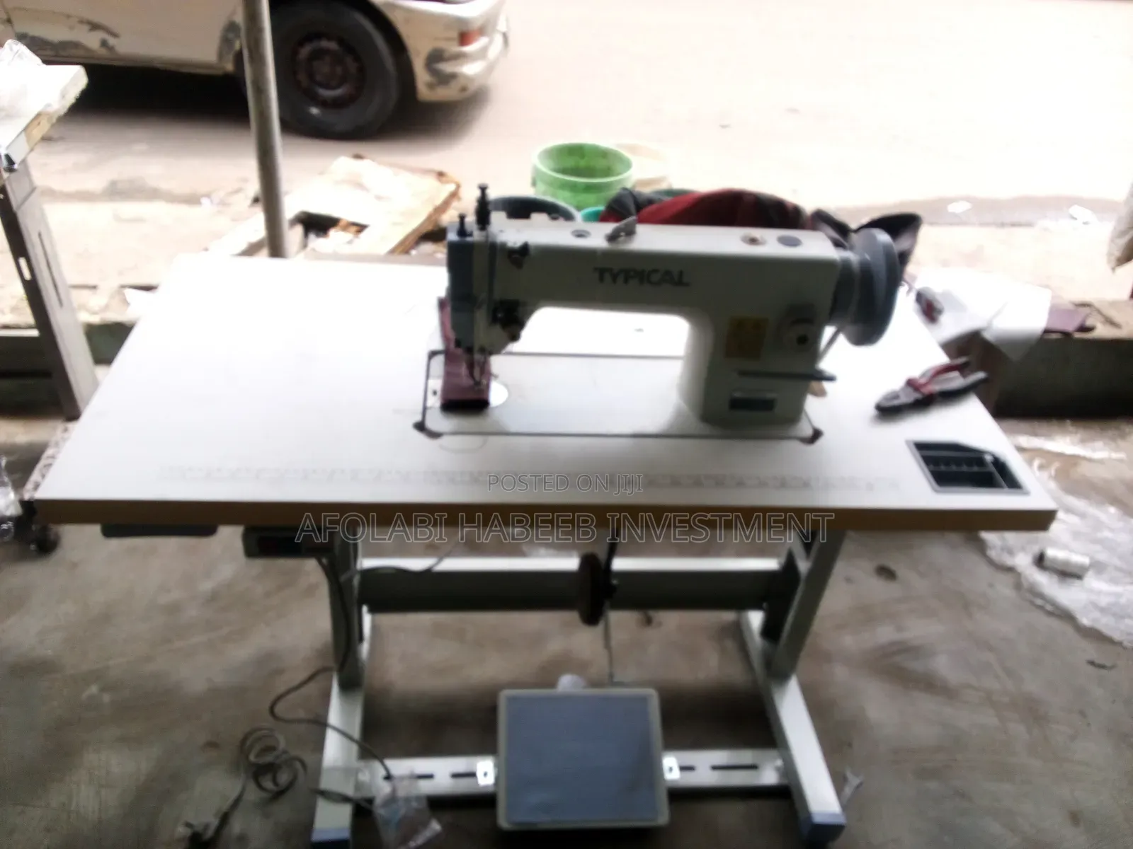 Leather Industrial Sewing Machine Double Presser Foot