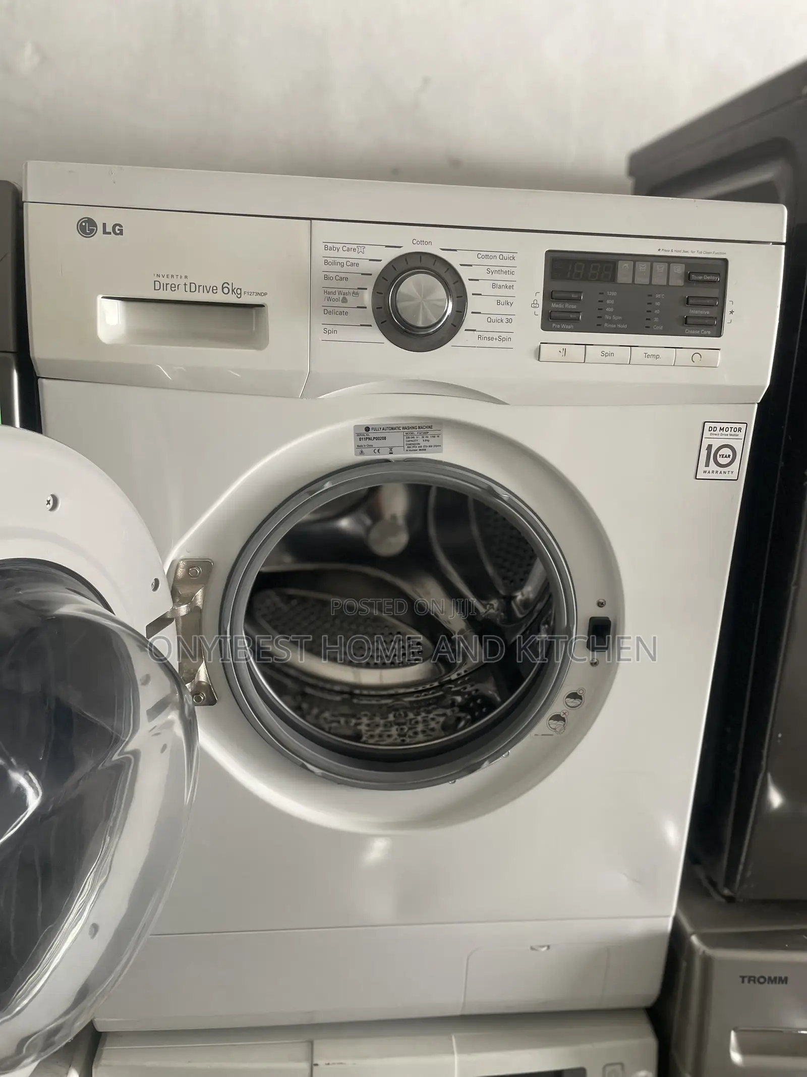 6kg Wash Rinse and Spin Direct Drive Washing Machine