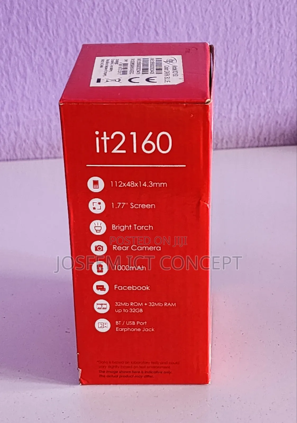 New Itel it2160 Blue
