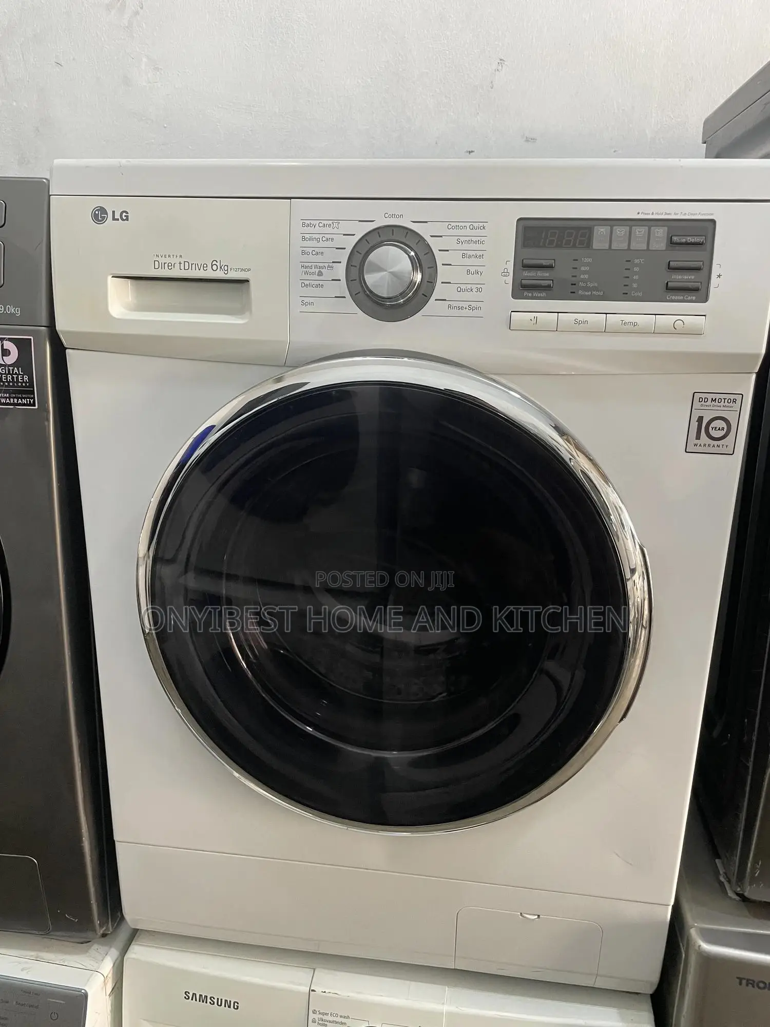 6kg Wash Rinse and Spin Direct Drive Washing Machine