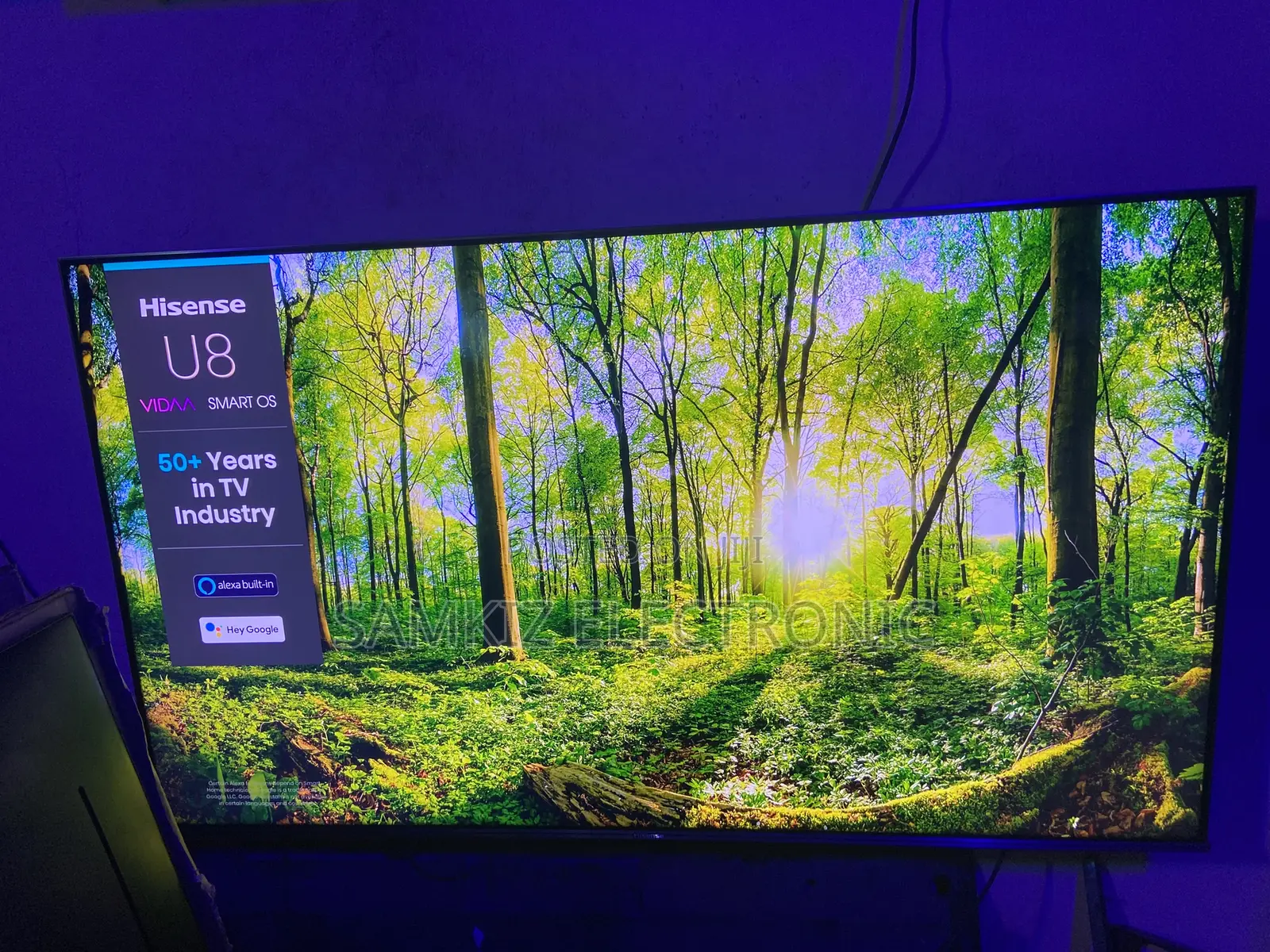 Hisense 55-Inch Class U8 Series Uhd Smart Tv (55u8k)