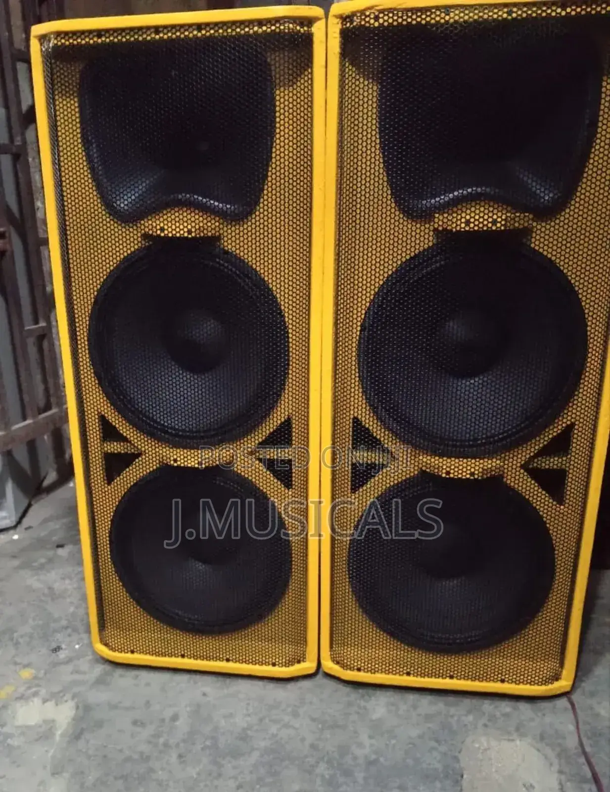 15" Inch Full Range Speaker (Pair/2pcs)