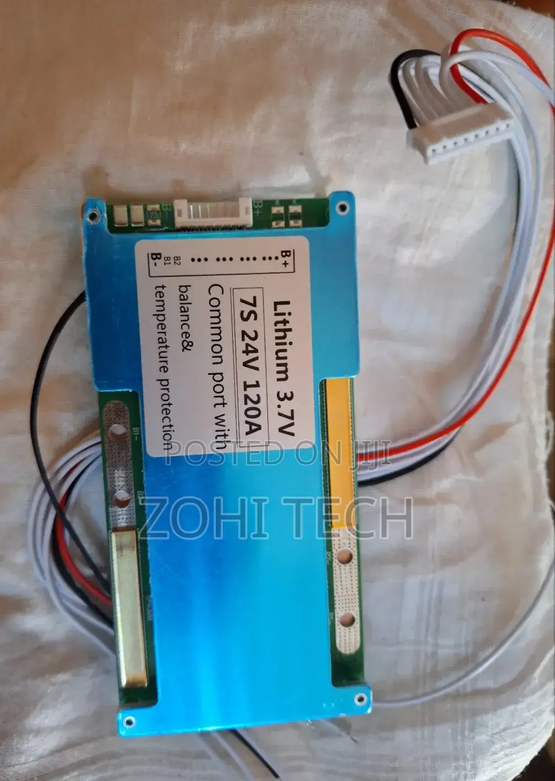 3.7v 7s 24v 120a Lithium BMS