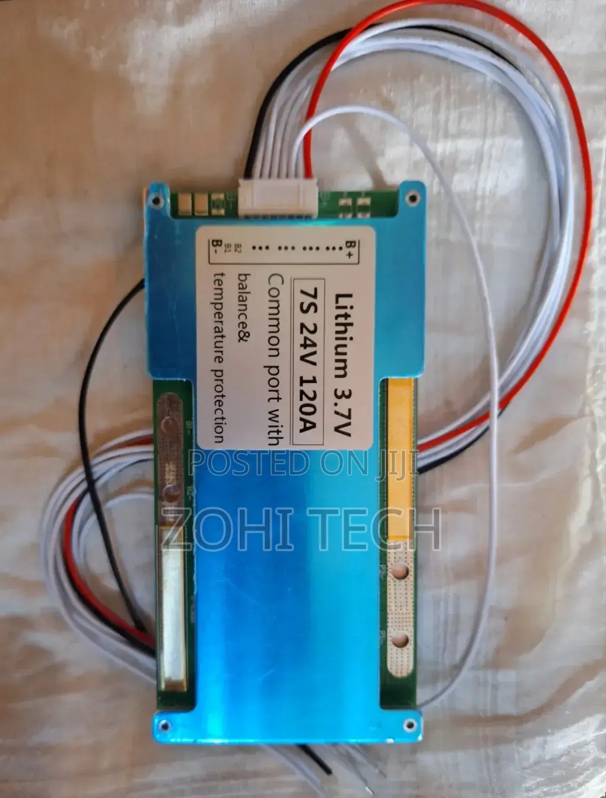 3.7v 7s 24v 120a Lithium BMS