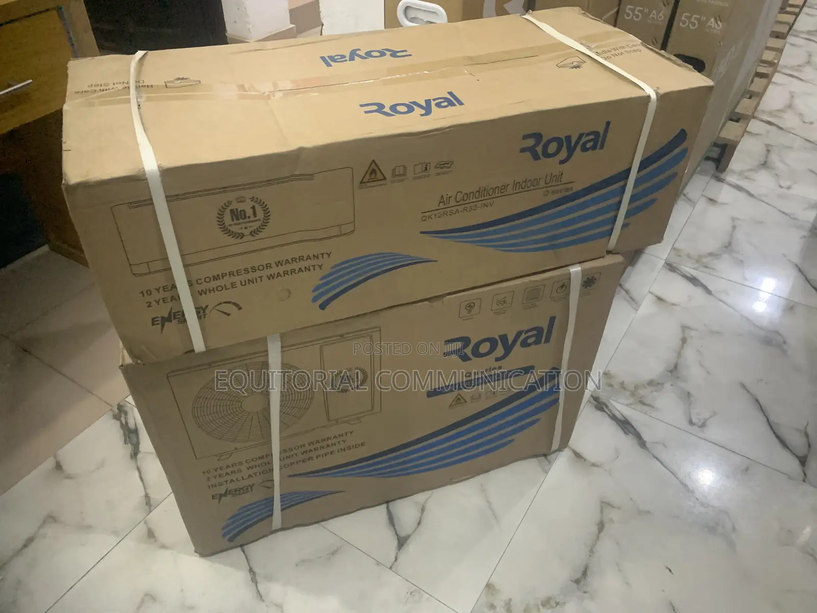 Royal 1.5hp Inverter Ac Qk12rsa-R32-Inv - Brand New