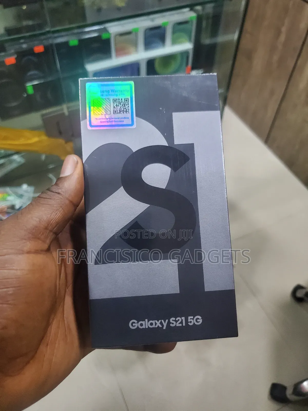 New Samsung Galaxy S21 5G 256 GB Silver