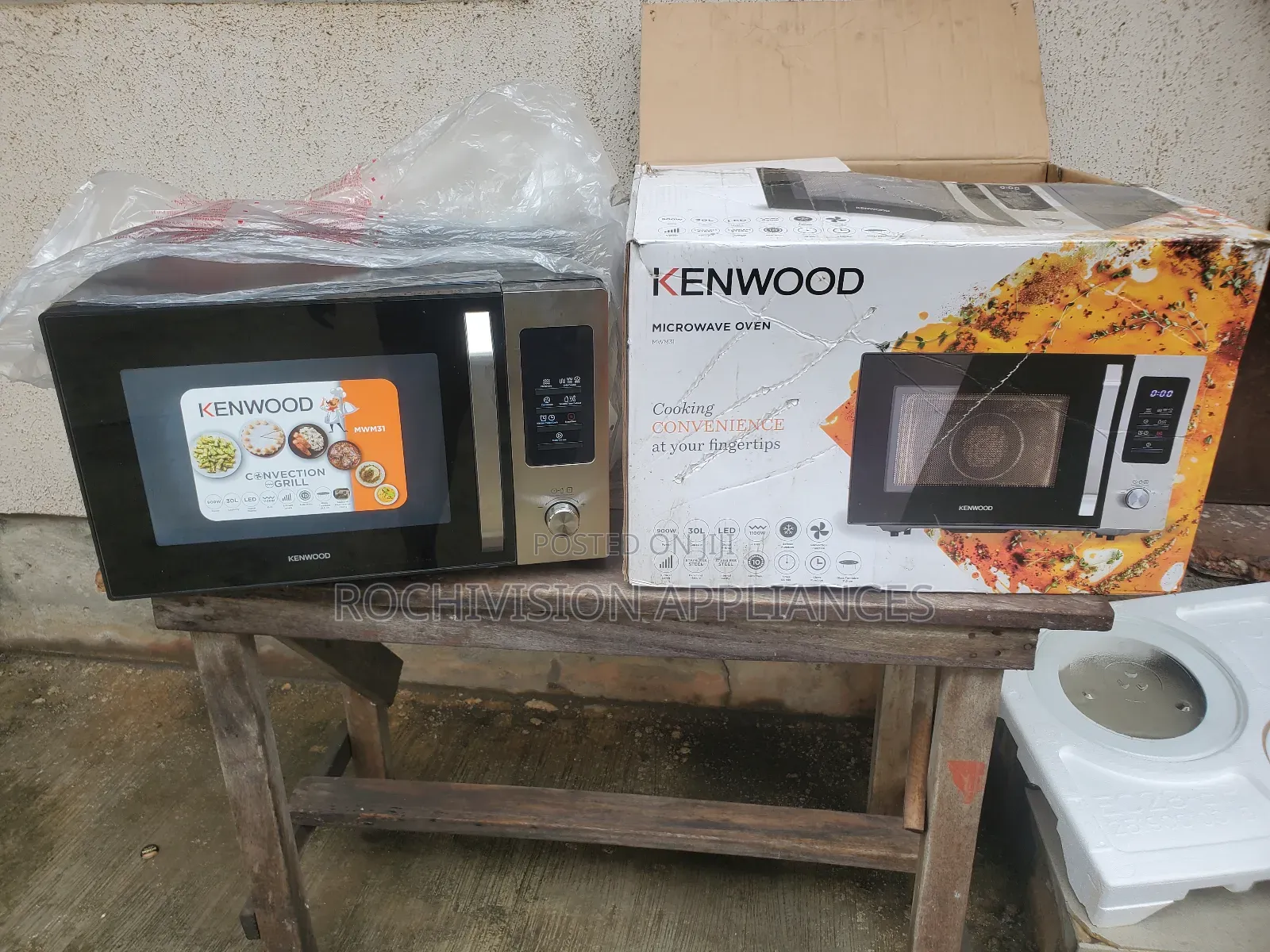Kenwood Microwave Oven Mwm31 Grill and Convection(Baking)30l