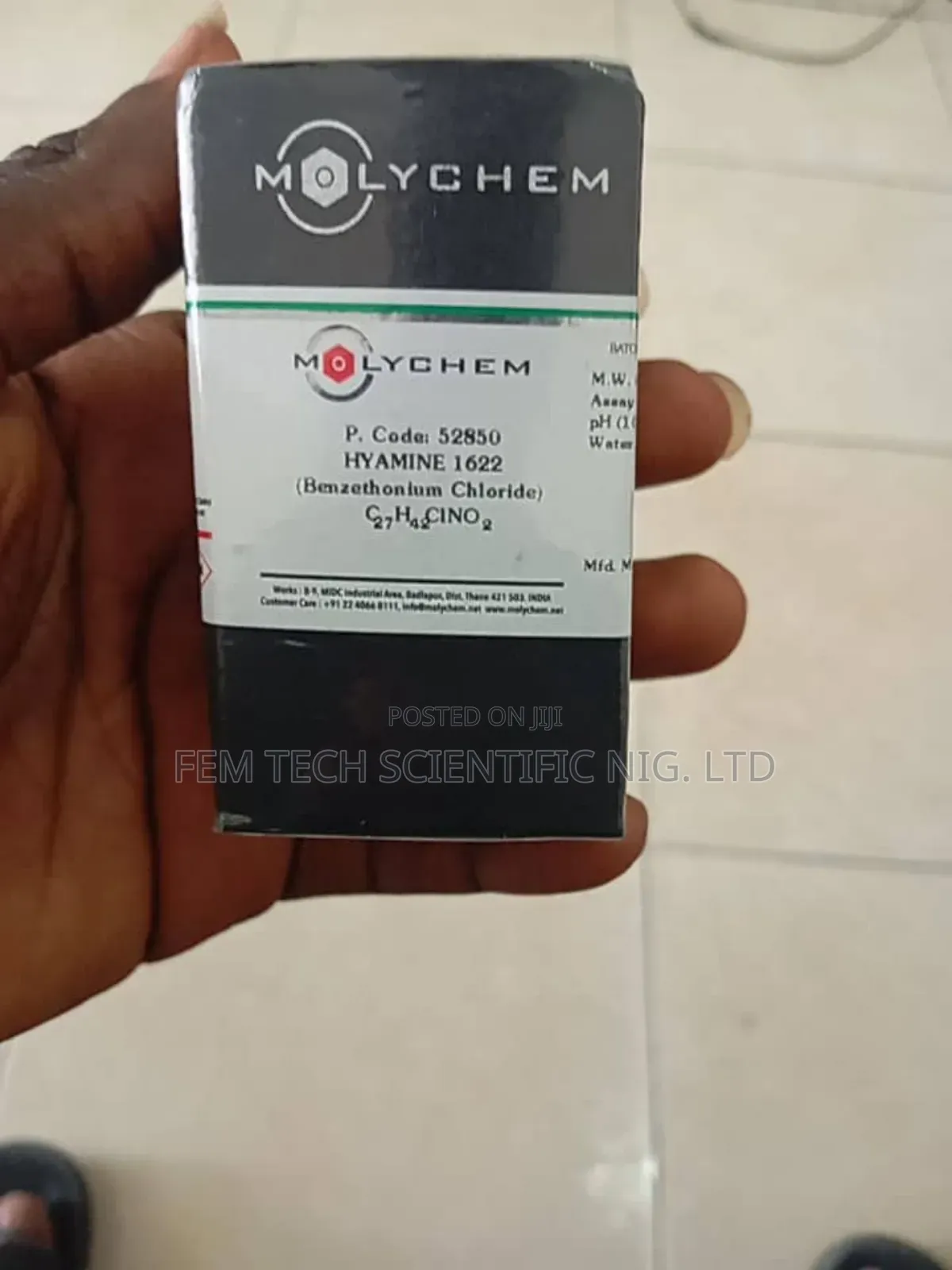 Benzethonium Chloride (Hyamine)